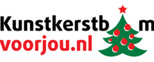 Kunstkerstboomvoorjou.nl merklogo voor beoordelingen van online winkelen voor Fijne Feestdagen! producten