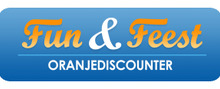 Fun & Feest | Oranjediscounter merklogo voor beoordelingen van online winkelen voor Fijne Feestdagen! producten