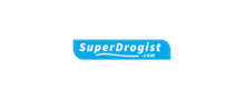 Superdrogist.com merklogo voor beoordelingen van dieet- en gezondheidsproducten