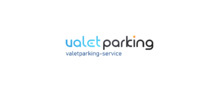 Valetparking-service merklogo voor beoordelingen van autoverhuur en andere services