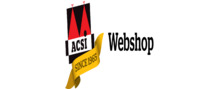 ACSI Webshop merklogo voor beoordelingen van online winkelen voor Hotels, huisjes en campings producten