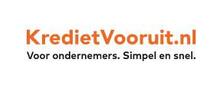 KredietVooruit merklogo voor beoordelingen van financiële producten en diensten