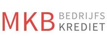 MKB Bedrijfskrediet merklogo voor beoordelingen van financiële producten en diensten