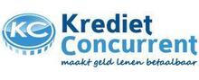 Kredietconcurrent merklogo voor beoordelingen van financiële producten en diensten