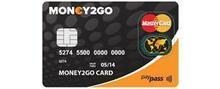 Money2gocard merklogo voor beoordelingen van financiële producten en diensten