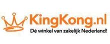 KingKong.nl merklogo voor beoordelingen van online winkelen voor Kantoor, hobby, feest & merch producten