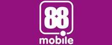 88mobile merklogo voor beoordelingen van mobiele telefoons en telecomproducten of -diensten