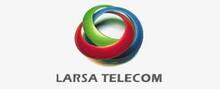 Larsa Telecom merklogo voor beoordelingen van mobiele telefoons en telecomproducten of -diensten
