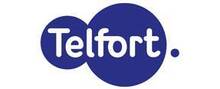 Telfort merklogo voor beoordelingen van mobiele telefoons en telecomproducten of -diensten