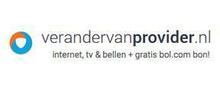Verandervanprovider.nl merklogo voor beoordelingen van mobiele telefoons en telecomproducten of -diensten