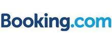 Booking.com merklogo voor beoordelingen van reis- en vakantie-ervaringen