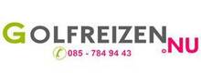 Golfreizen.nu merklogo voor beoordelingen van reis- en vakantie-ervaringen