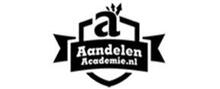 Aandelen Academie merklogo voor beoordelingen van financiële producten en diensten