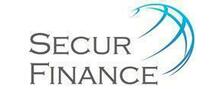 SecurFinance merklogo voor beoordelingen van financiële producten en diensten