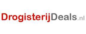 Drogisterijdeals merklogo voor beoordelingen van dieet- en gezondheidsproducten