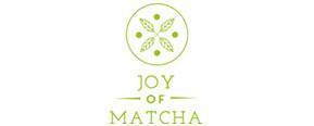 Joy of Matcha merklogo voor beoordelingen van eten- en drinkproducten