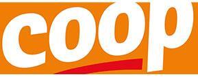 Coop merklogo voor beoordelingen van eten- en drinkproducten