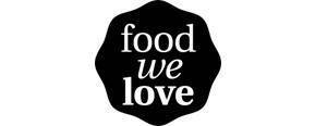 Foodwelove merklogo voor beoordelingen van eten- en drinkproducten