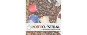 KoffieCupster.nl merklogo voor beoordelingen van eten- en drinkproducten