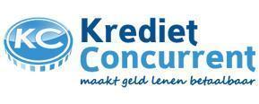Kredietconcurrent merklogo voor beoordelingen van financiële producten en diensten